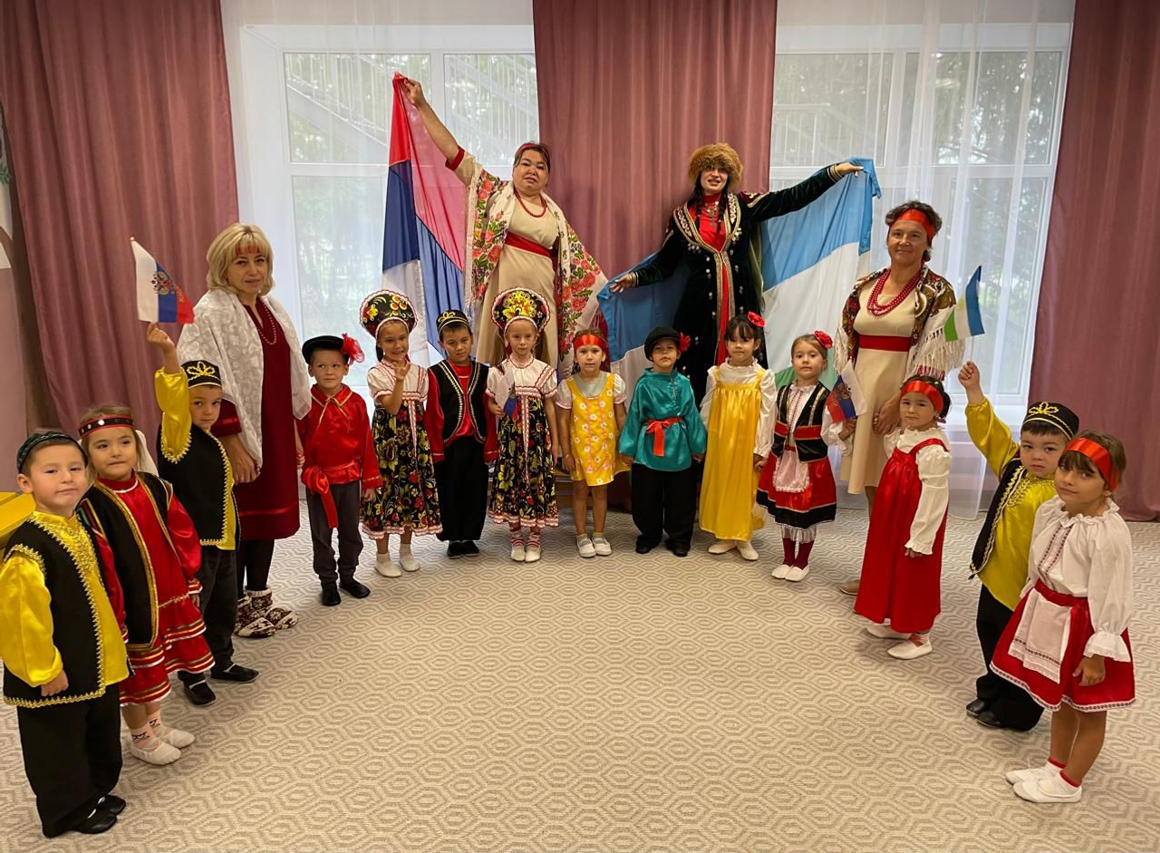День национального костюма объединил детские сады Уфимского района