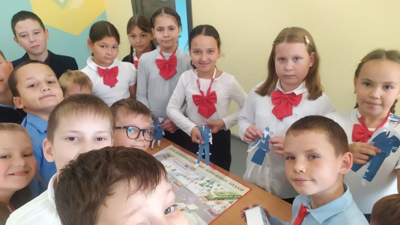 В школе села Авдон завершилась акция «Внимание, дети!»