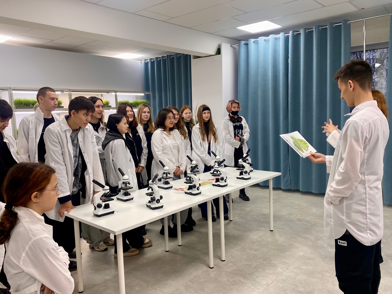 Школьники Уфимского района познакомились с профессиями АПК