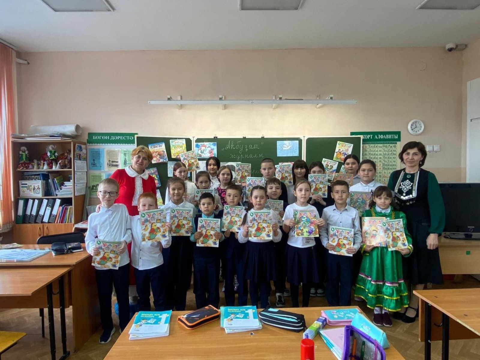 В школе Уфимского района прошла Неделя башкирского языка