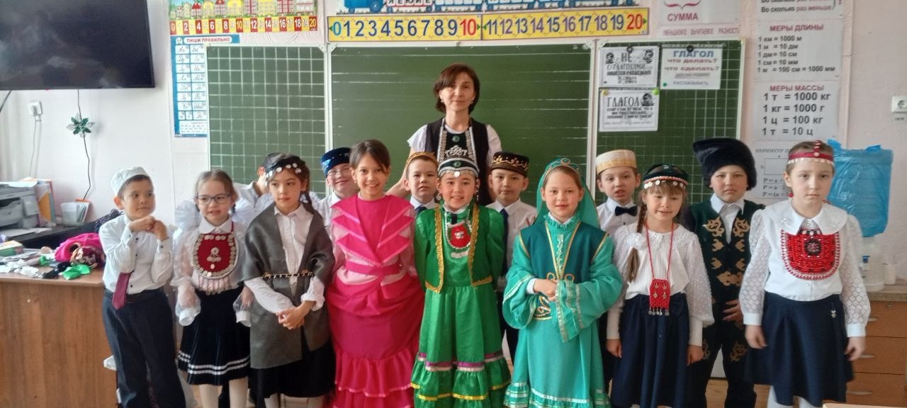 В школе Уфимского района прошла Неделя башкирского языка