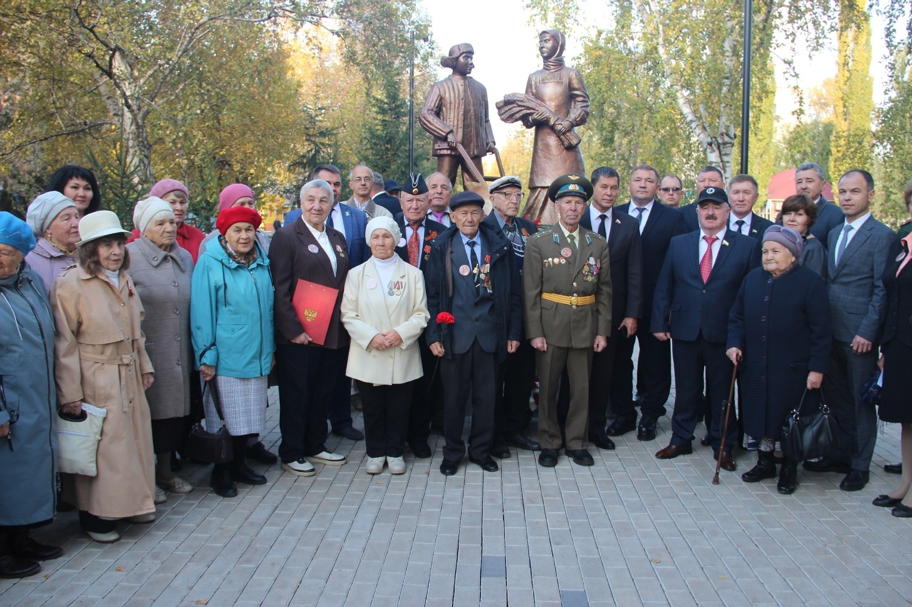 В Башкирии появился памятник, посвященный детям войны