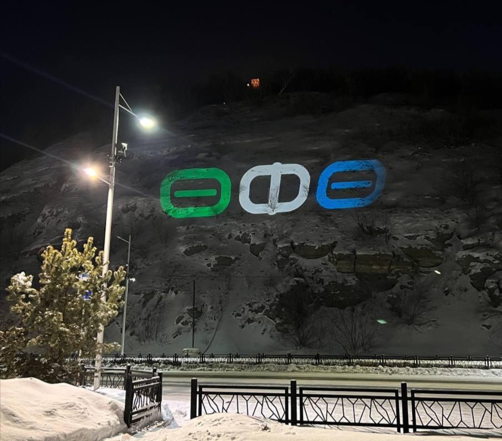 В Уфе  запустили новую световую проекцию на историческом месте