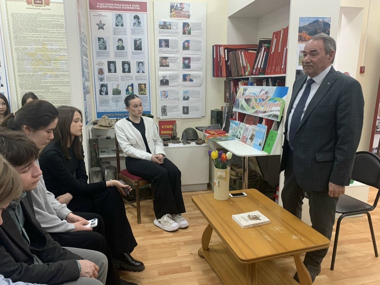 В музее Михайловки прошла встреча с профессором Зиязетдиновым