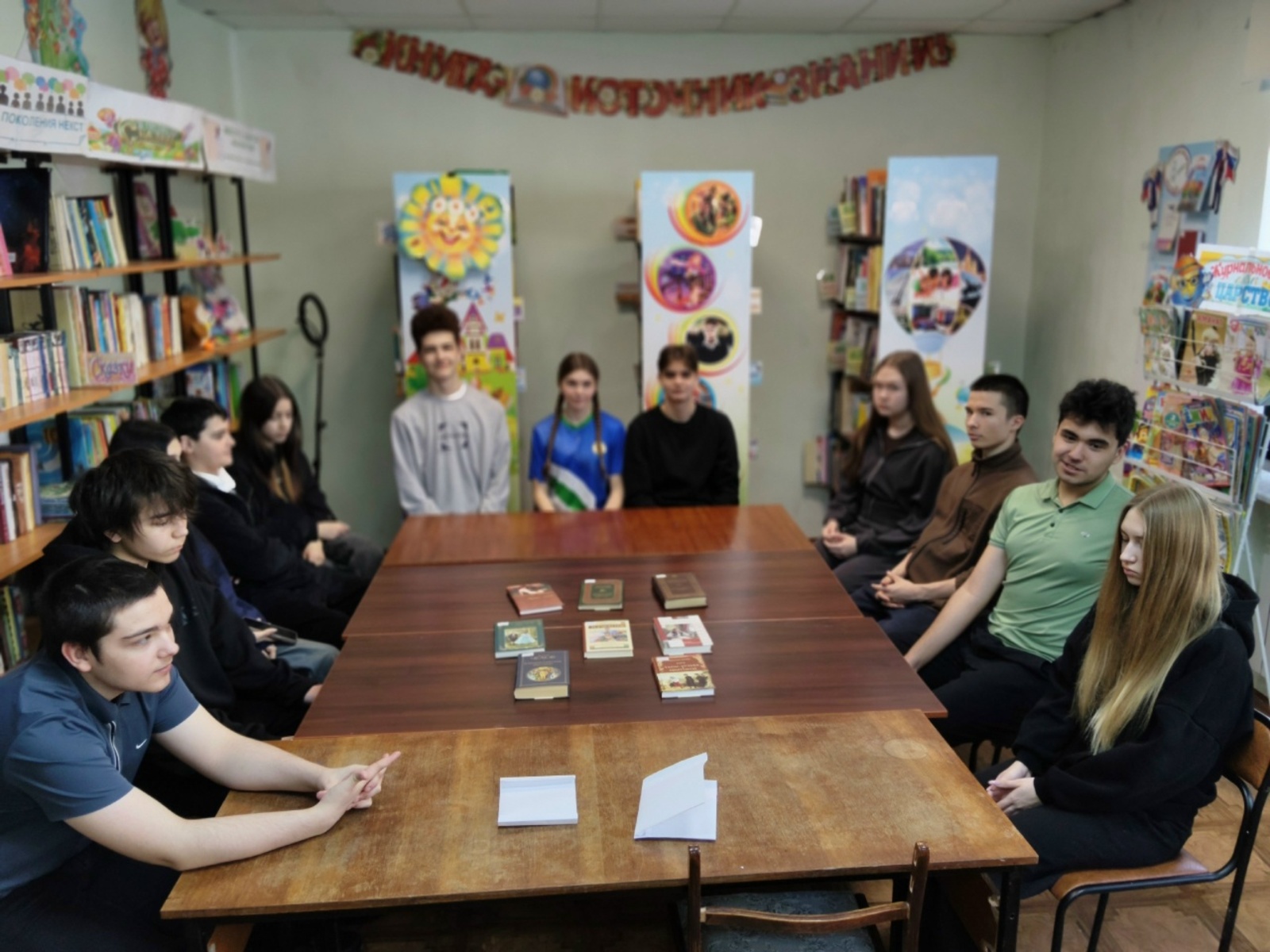 В библиотеке села Михайловка прошла игра «Знатоки литературы»