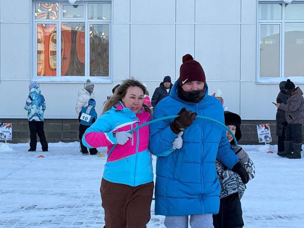 В Уфимском районе прошли «Новогодние семейные игры»