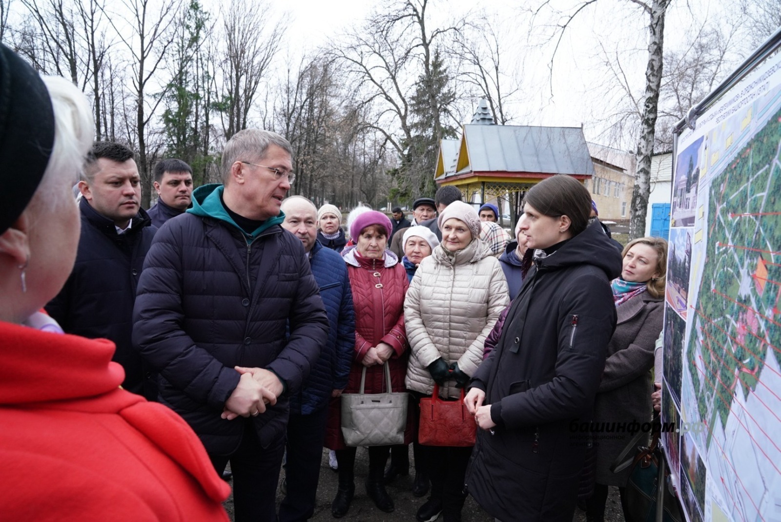 В субботу у Главы Башкирии Радия Хабирова состоялась неформальная встреча с посетителями парка отдыха