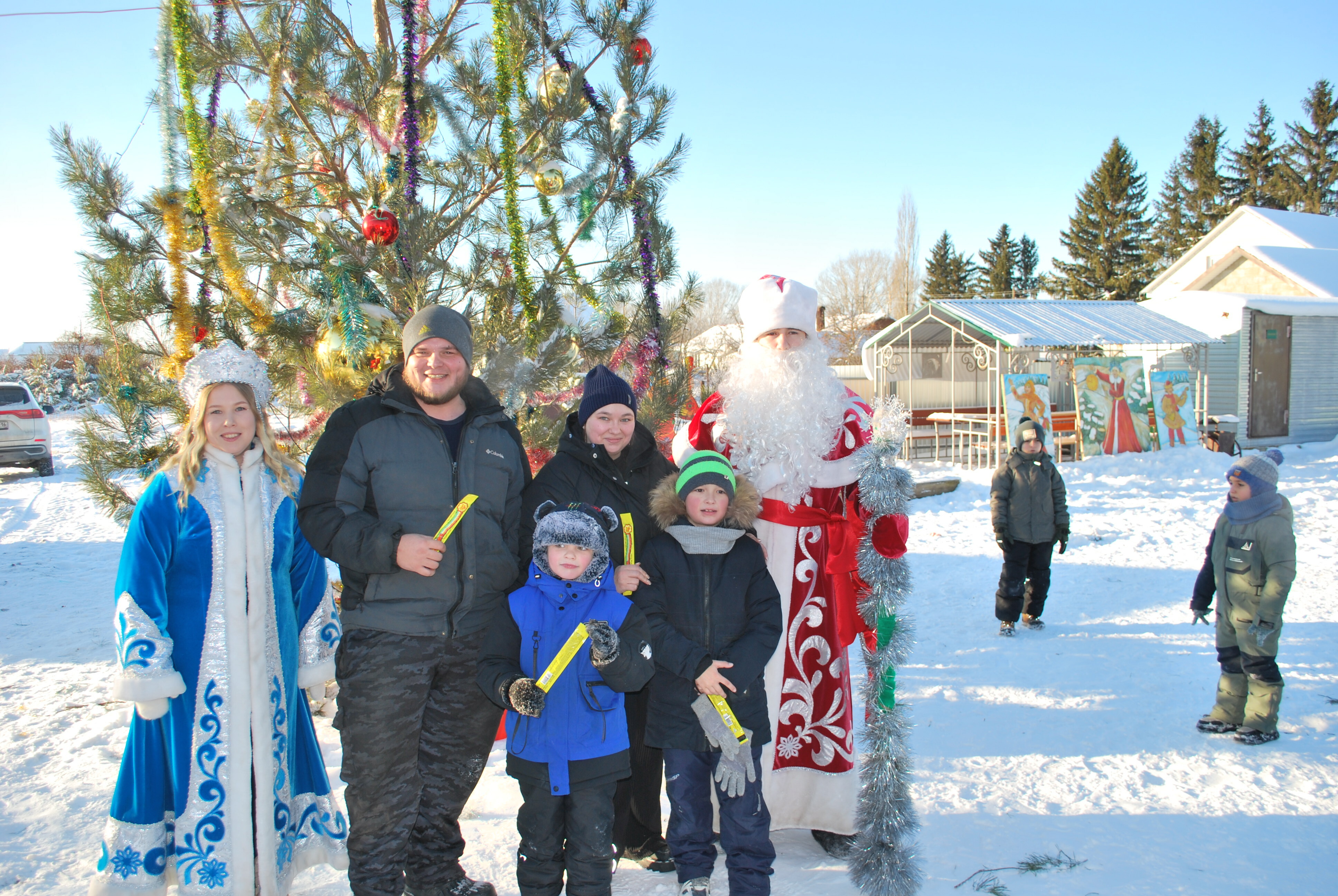 В селе Красный Яр открылась резиденция Деда Мороза