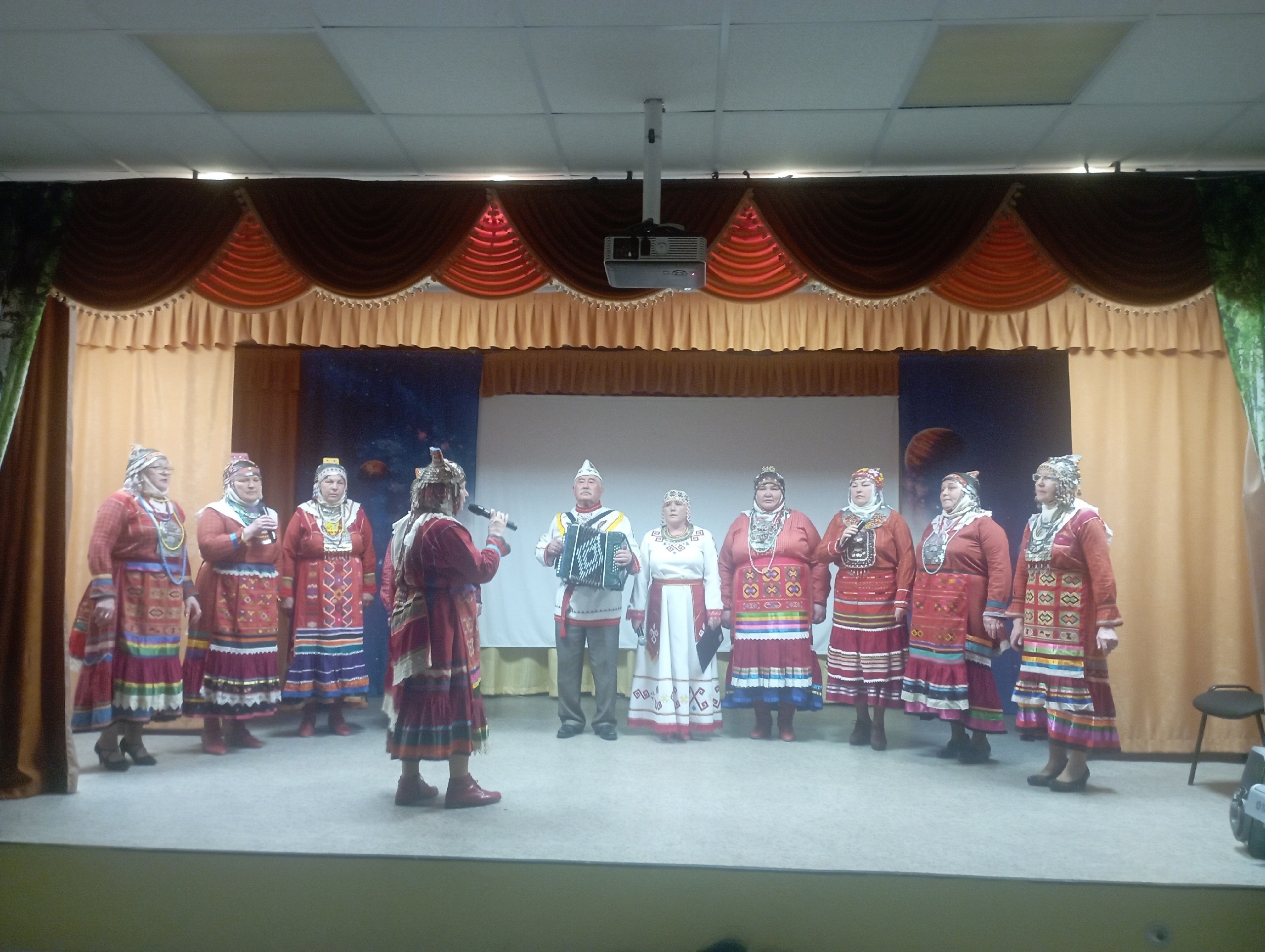 В Уфимском районе состоялся концерт артистов чувашской эстрады