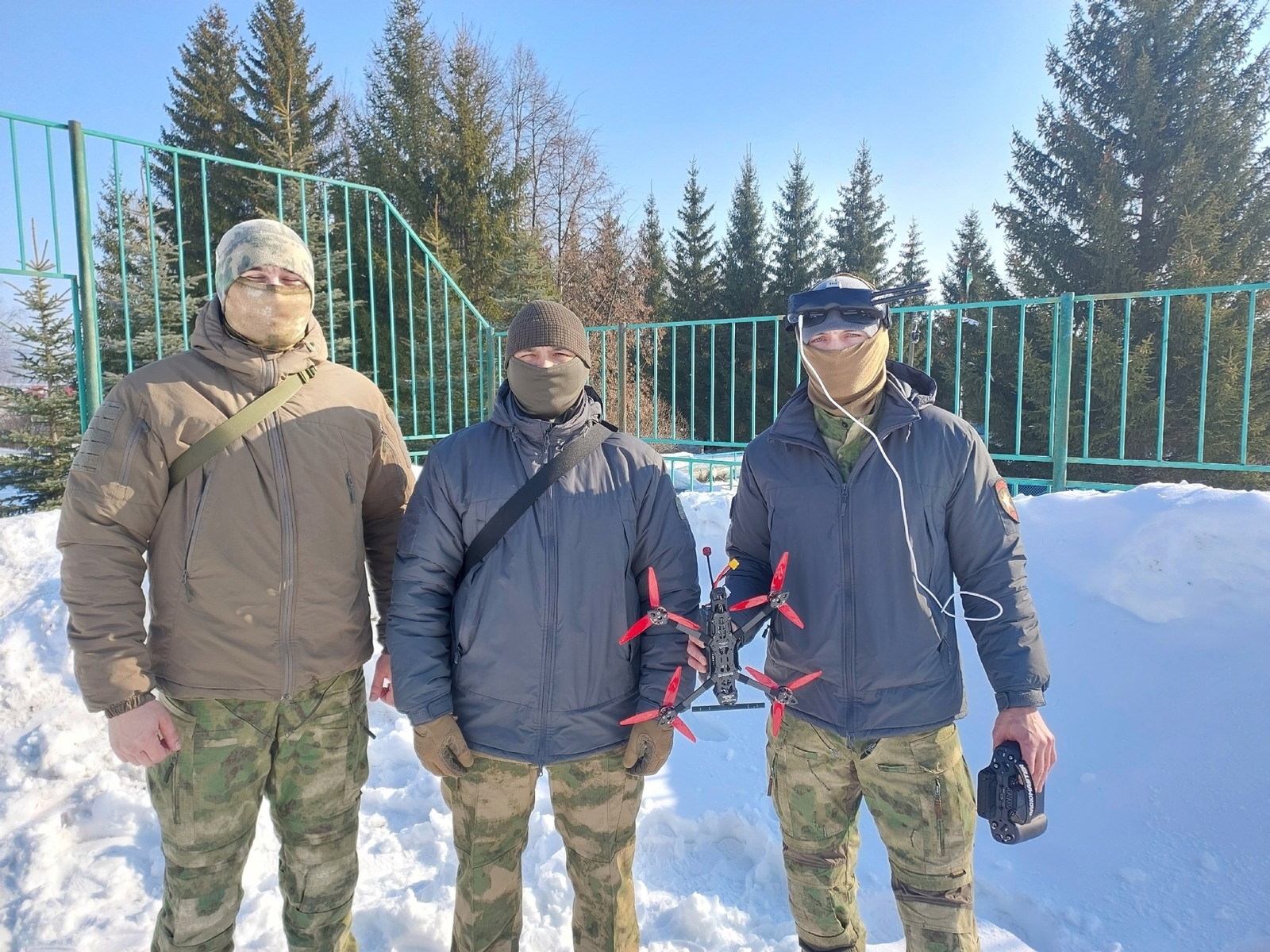 Башкирские бойцы мастерски владеют беспилотными технологиями