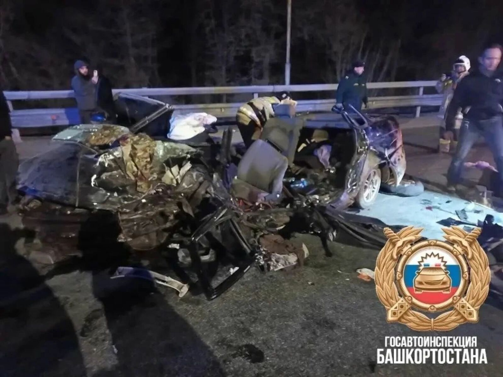 Массовое ДТП в Уфимском районе: пятеро пострадавших в больнице