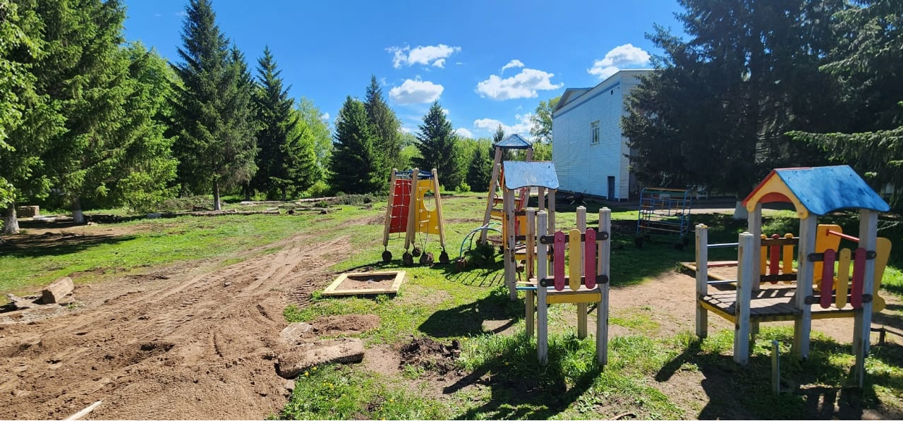 В селе Уфимского района началось благоустройство сквера