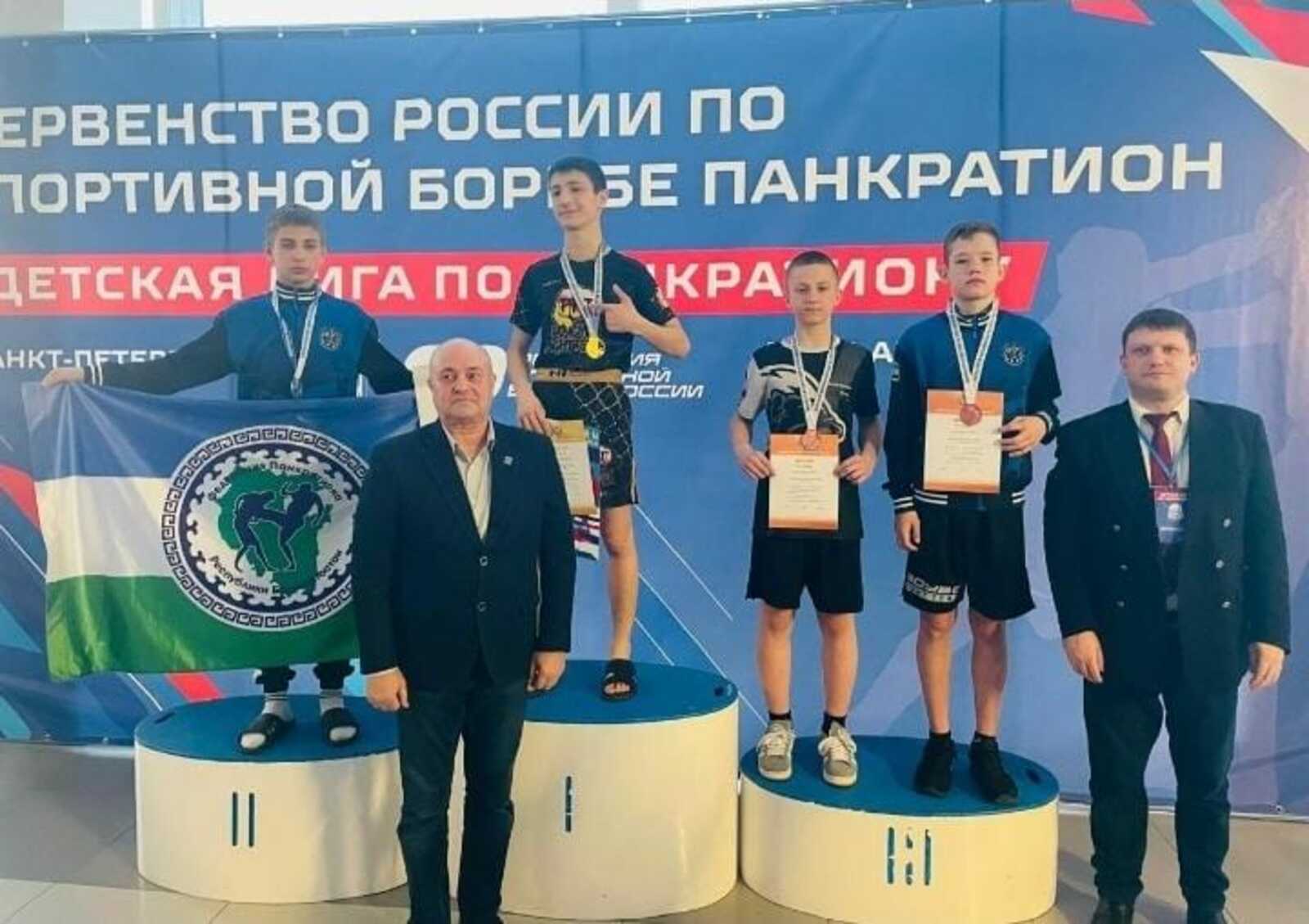 Спортсмены из Уфимского района завоевали медали первенства России по панкратиону