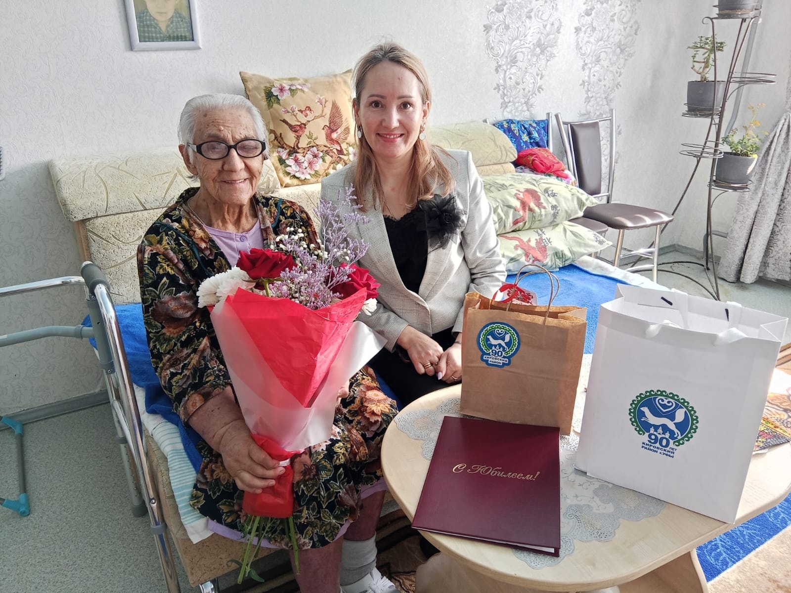 Уфимский ветеран отметила 100-летие