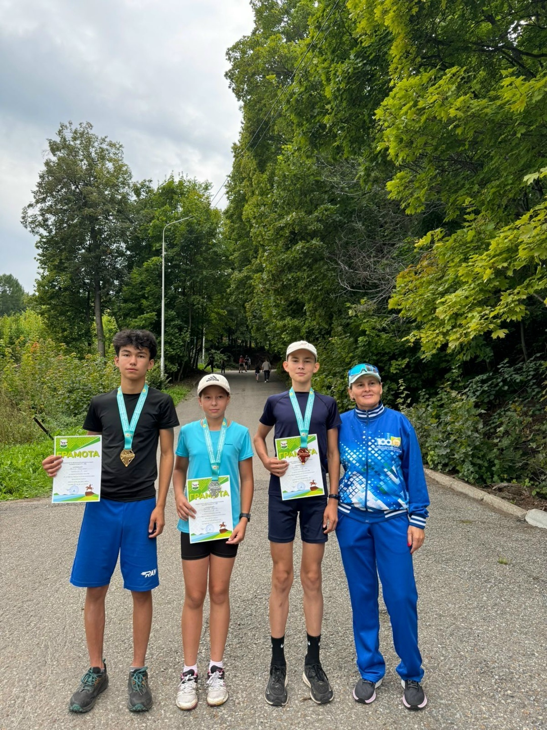 Спортсмены Уфимского района стали призерами кросса «Уфимское ожерелье»