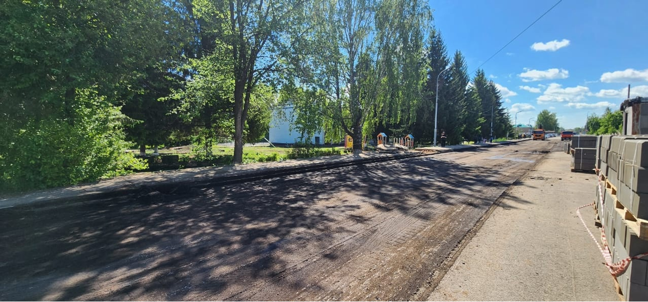 В селе Уфимского района началось благоустройство сквера