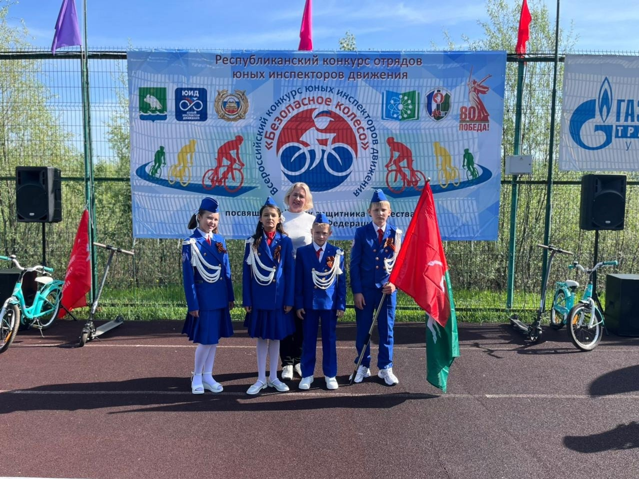 ЮИД Уфимского района - победители республиканского этапа «Безопасное колесо-2025