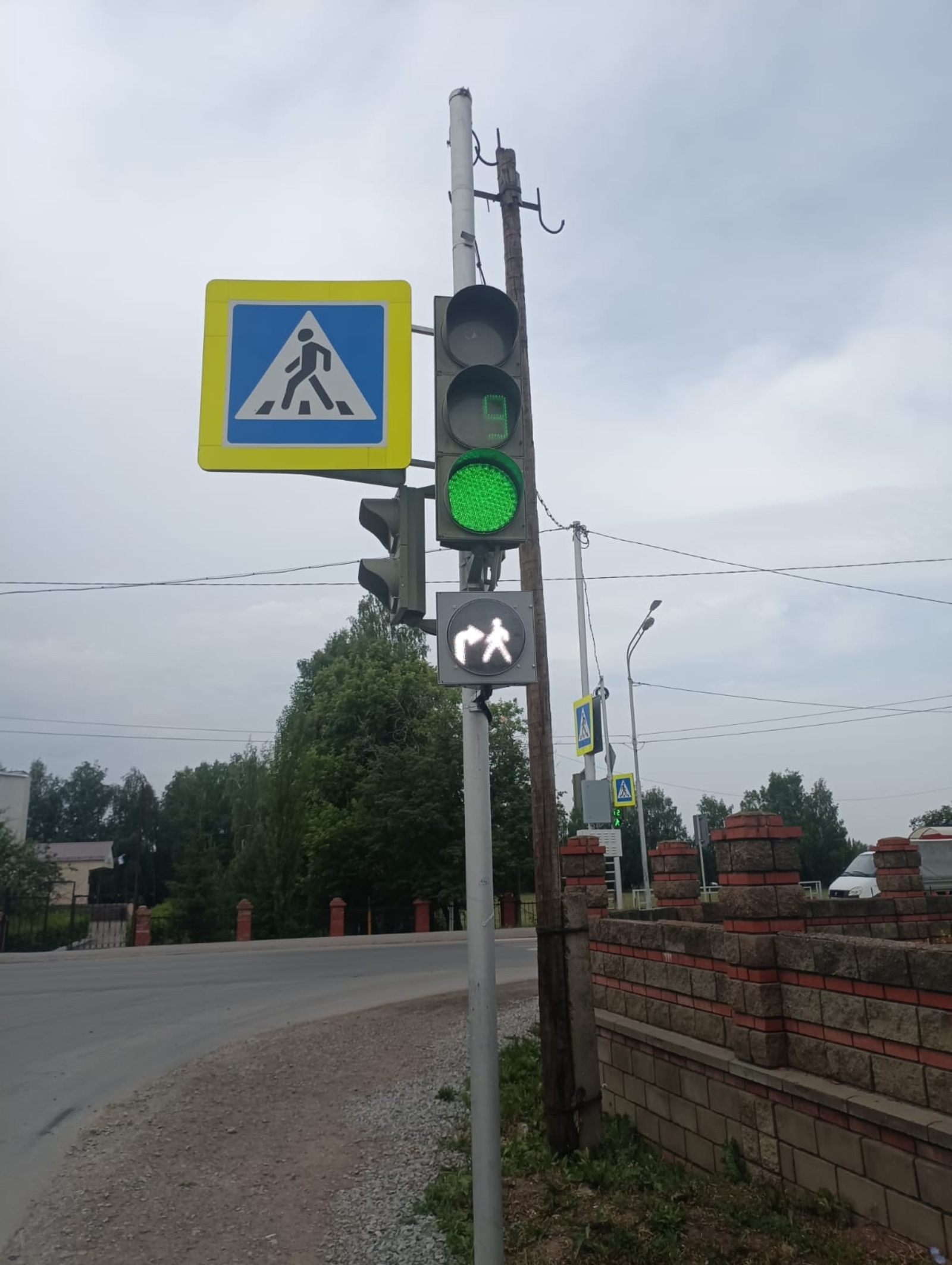 На Николаевском перекрестке дороги Авдон – Подымалово  заработает светофор