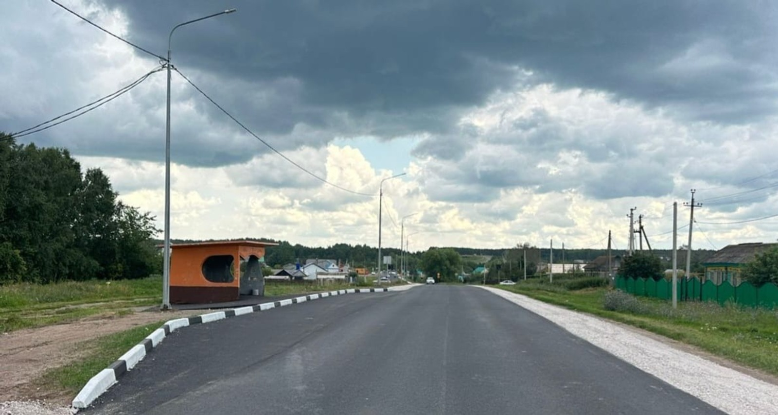 В Башкирии завершили ремонт 1,5 км трассы Аксеново – Аксаково – Белебей