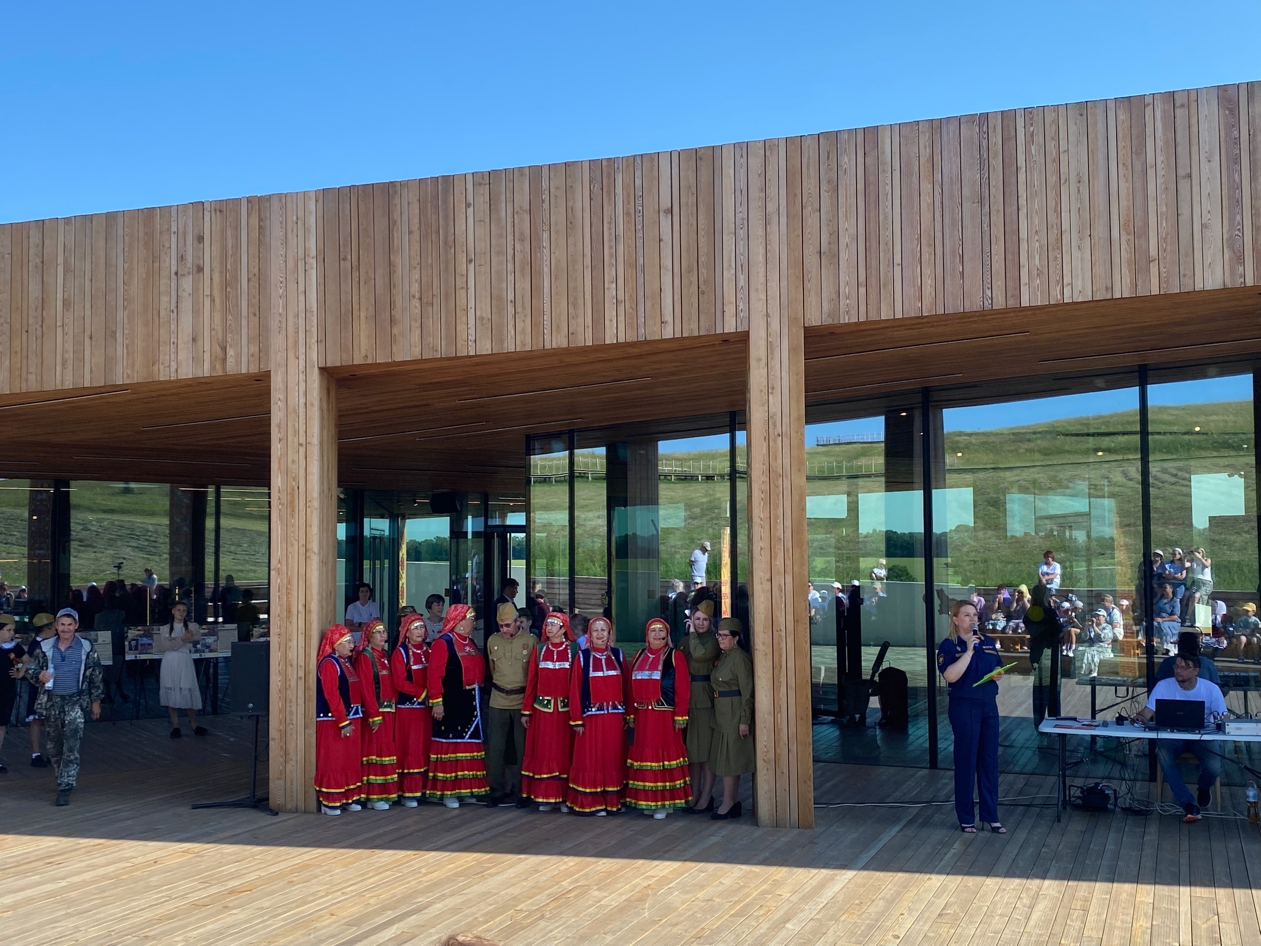 Коллективы Уфимского района выступили в музее «Тура-хан»