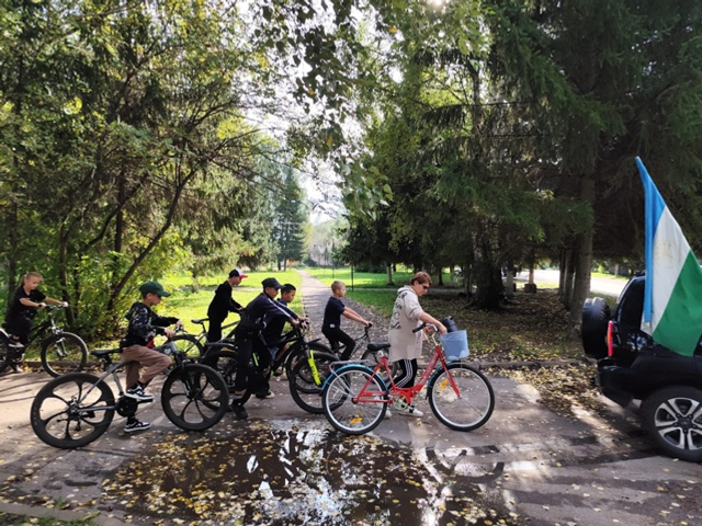 В Уфимском районе состоялся велопробег в рамках конкурса «Трезвое село»