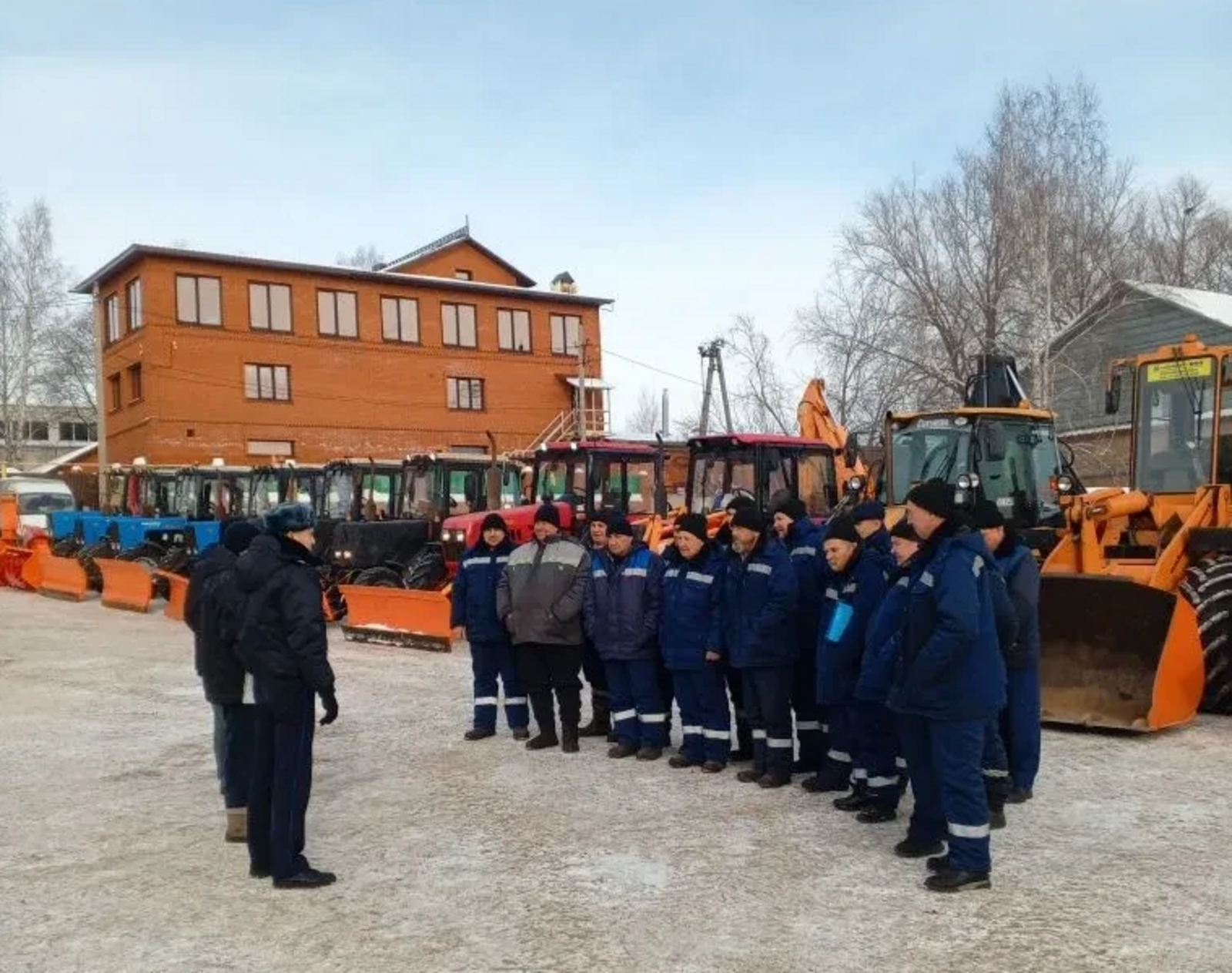 В Хозяйственном управлении Уфимского района прошел техосмотр