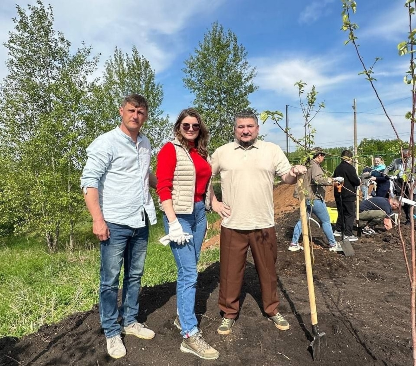 В Уфимском районе отметили  День садовода