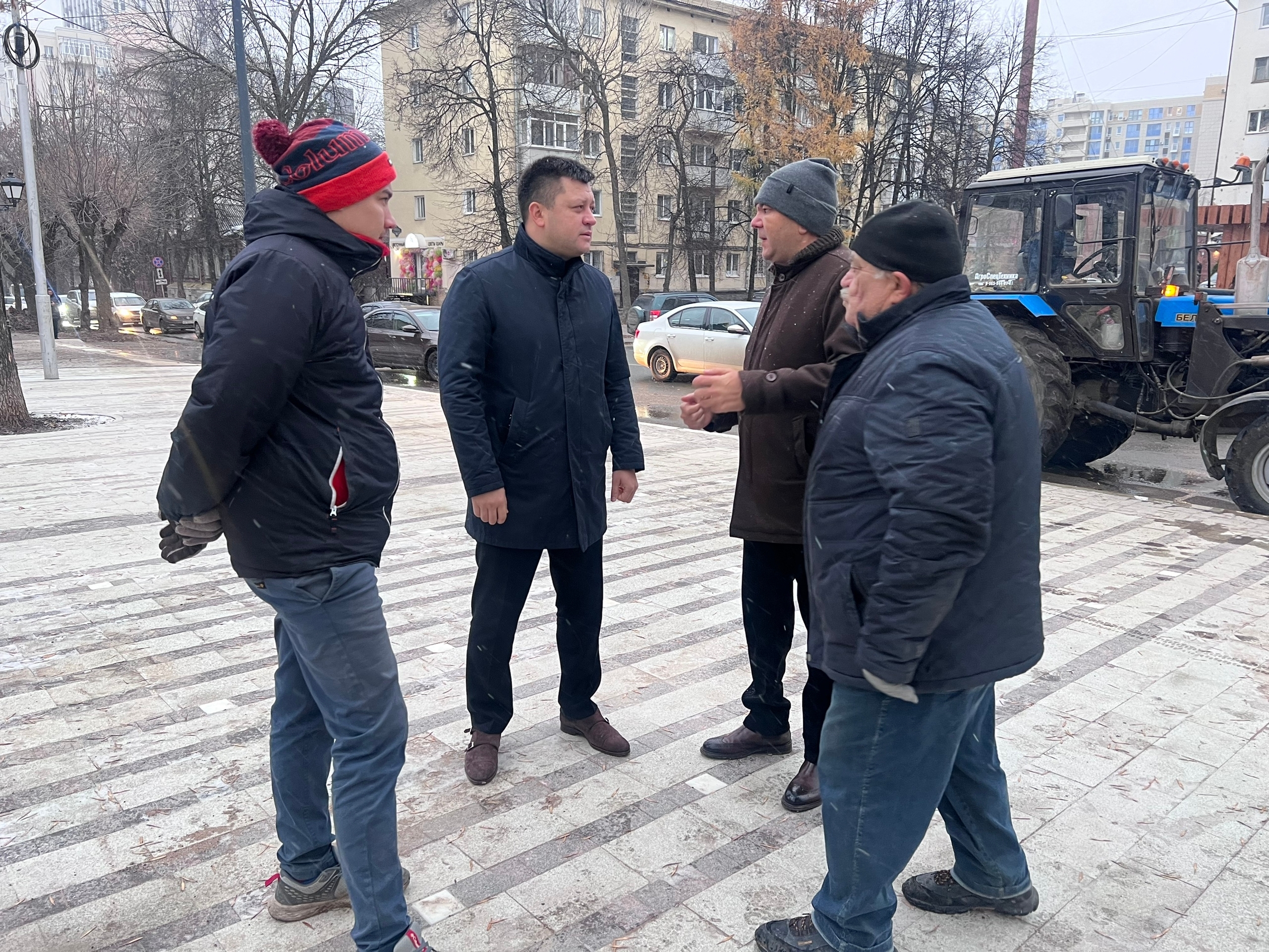 Благоустройство сквера имени Мидхата Шакирова в Уфе выходит на финишную прямую