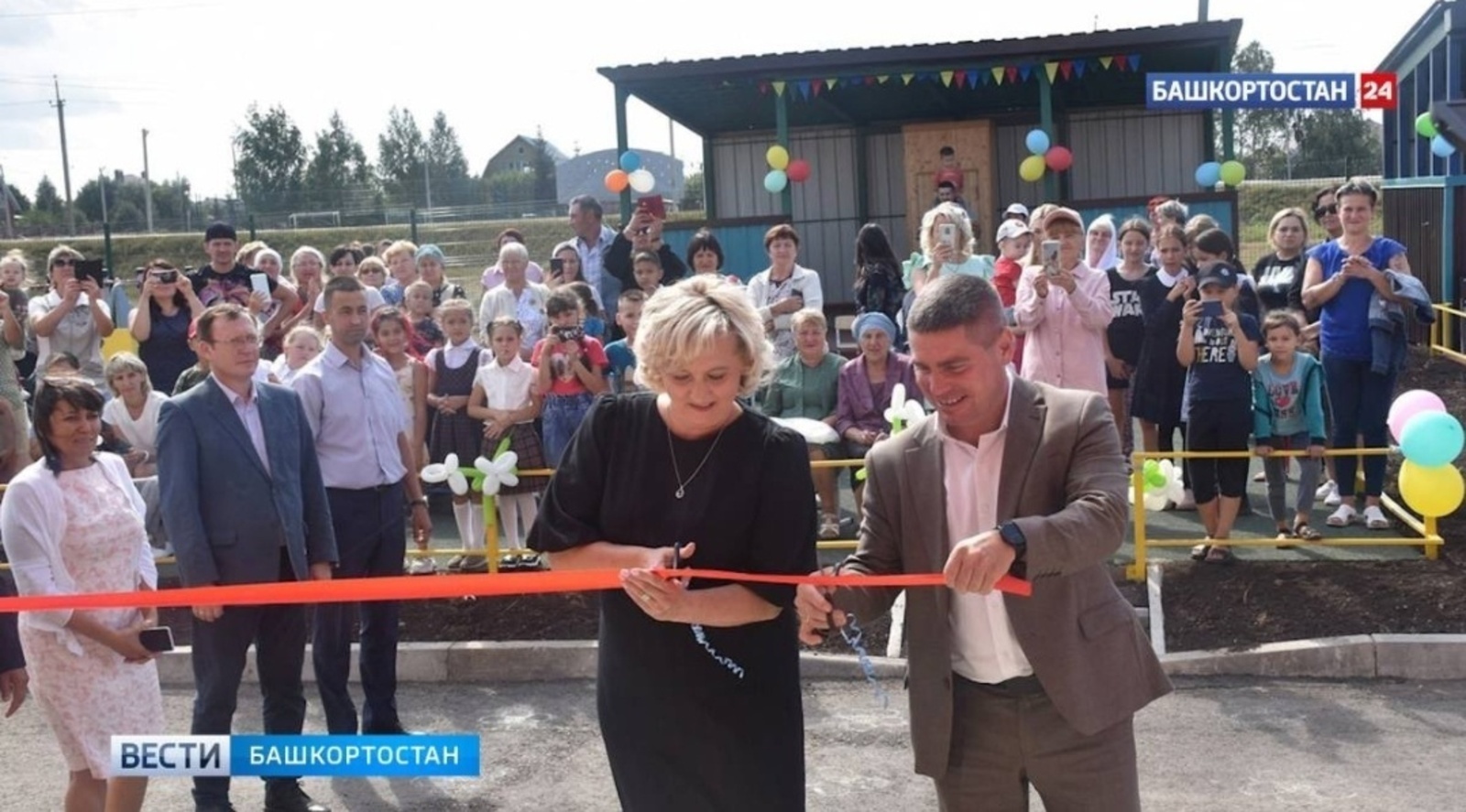 В Башкирии в д. Кабаково по нацпроекту открыли корпус детского сада