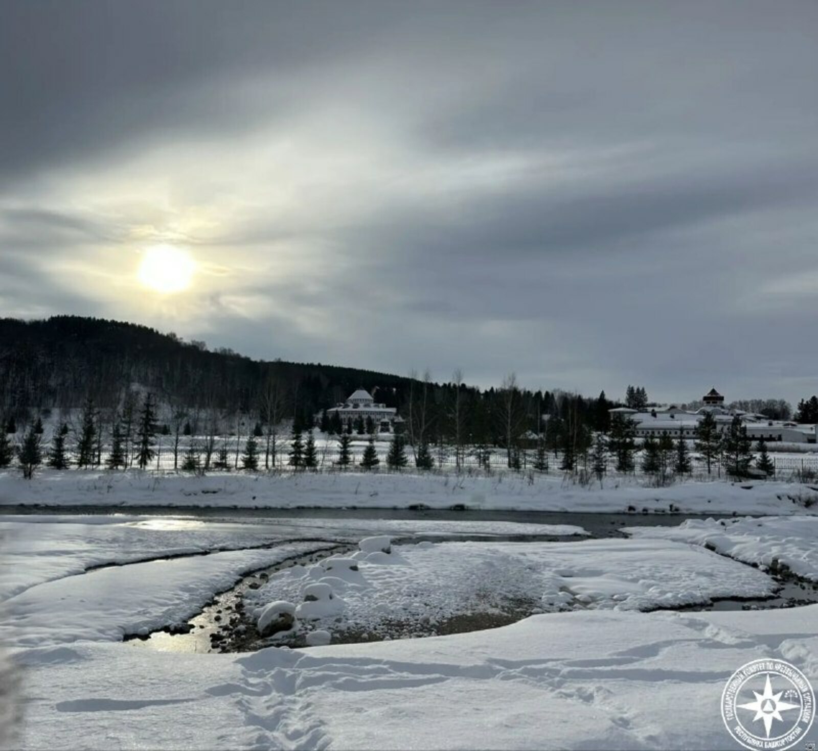 В ночь перед Рождеством в Башкирии прогнозируют морозную погоду
