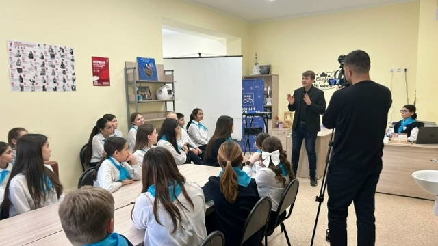 В школе села Булгаково открылся современный медиакласс