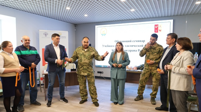 Ветеран СВО Уфимского района принял участие в семинаре по тактической медицине