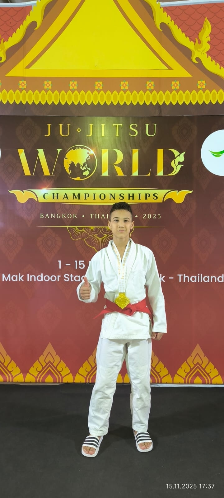 Юный борец из Уфимского района стал чемпионом мира по джиу-джитсу среди юношей