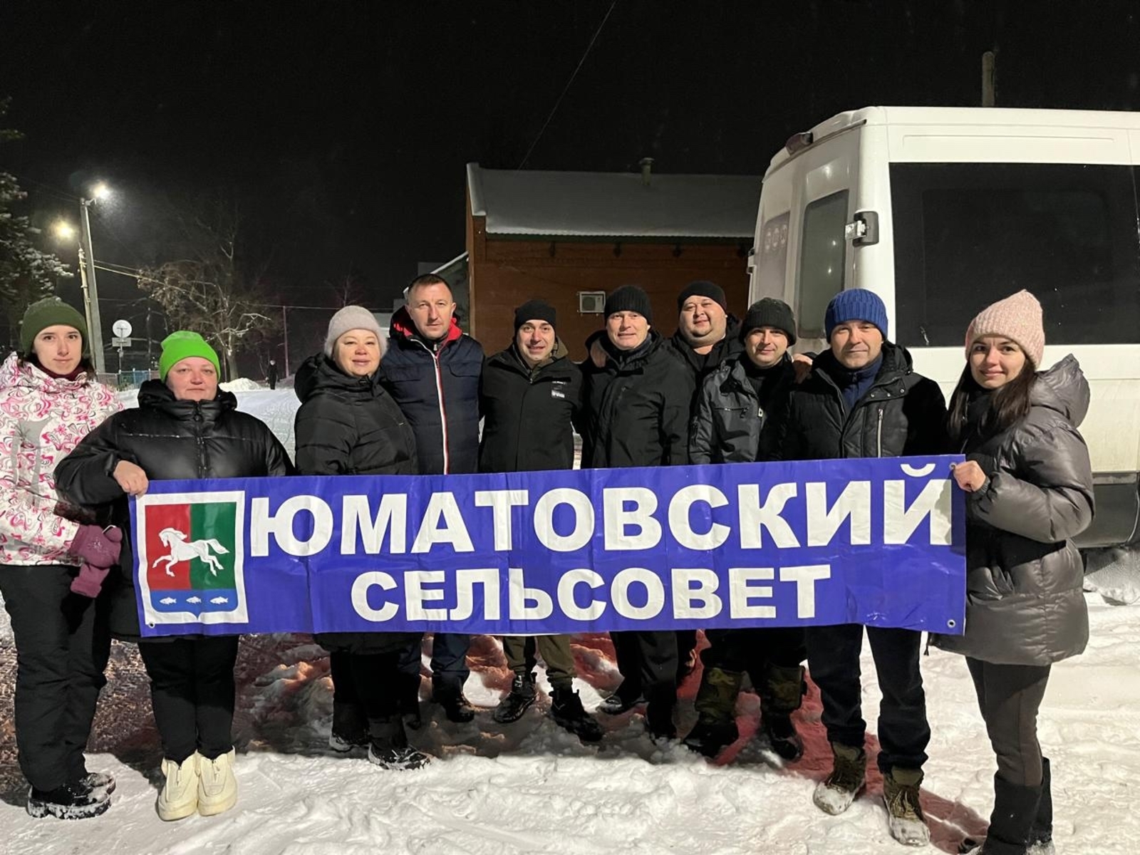 Жители Юматовского сельсовета отправили гуманитарный конвой к бойцам СВО