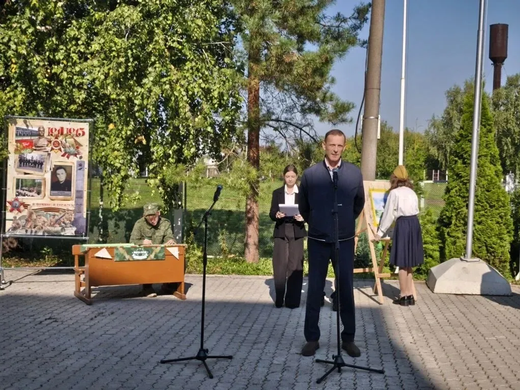 В селе Чесноковка почтили память Героя Советского Союза Александра Горчилина