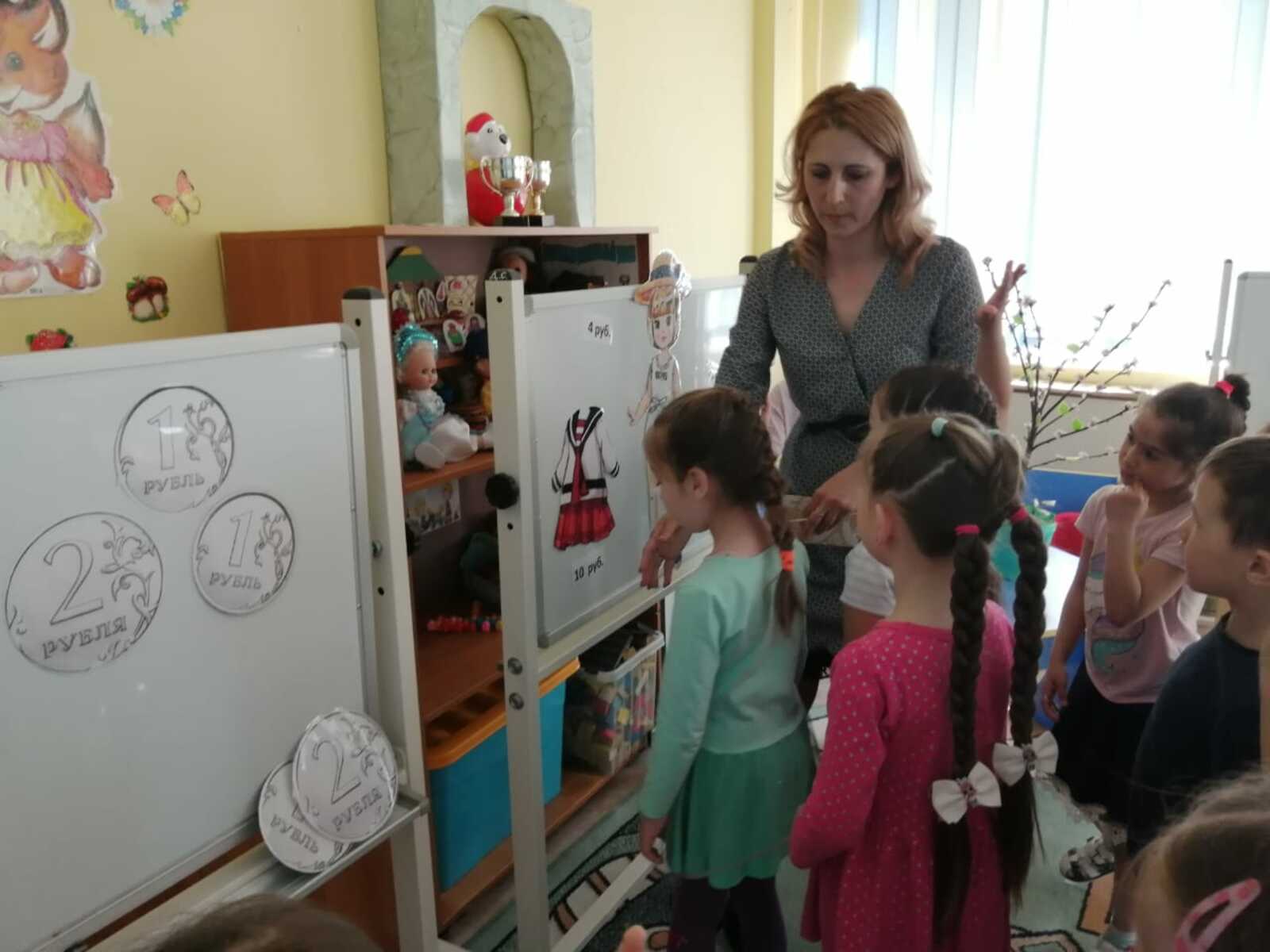 Воспитанников детского сада «Алёнушка» д. Алексеевка учат финансовой грамотности