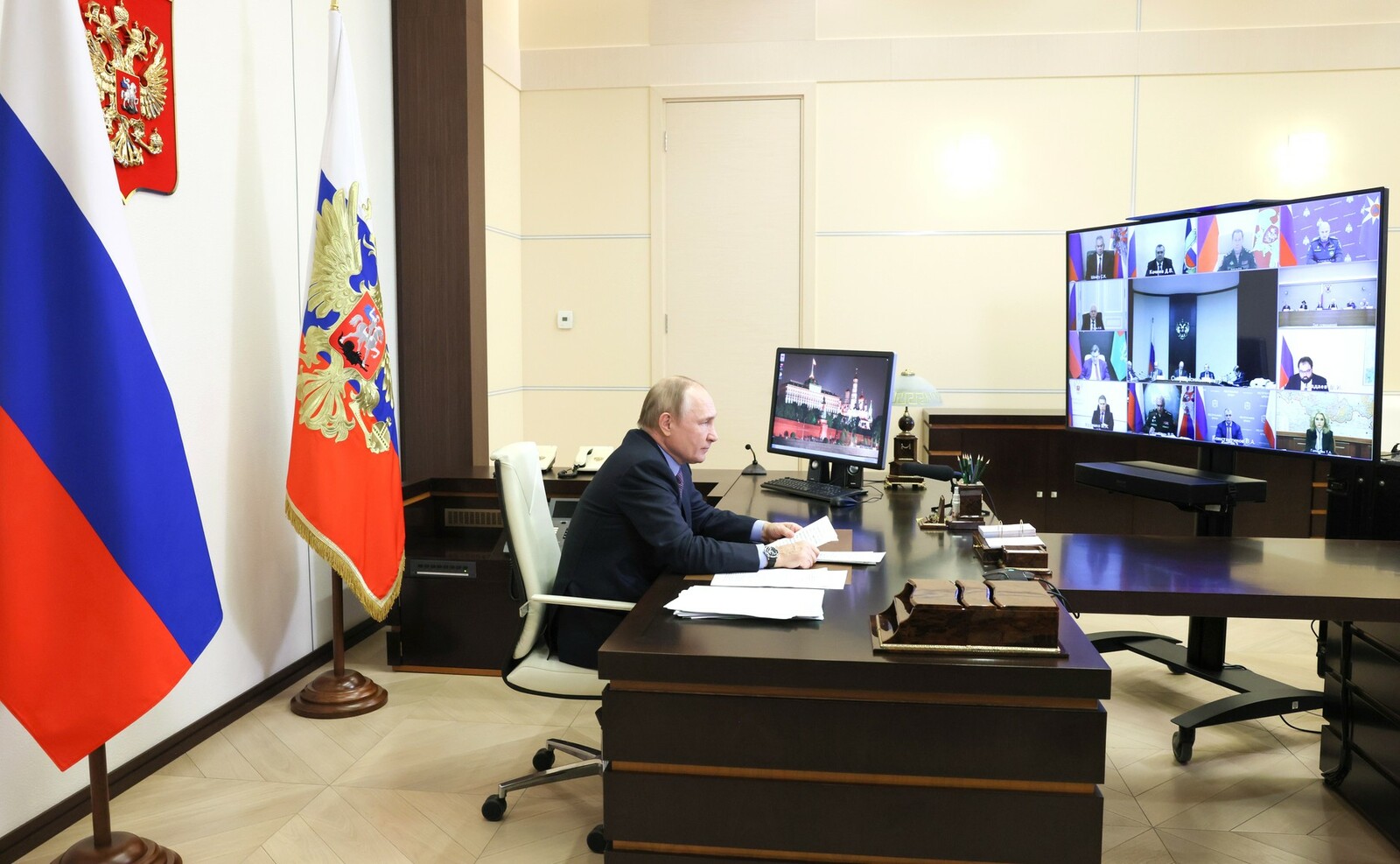 Владимир Путин провел заседание оргкомитета «Победа»