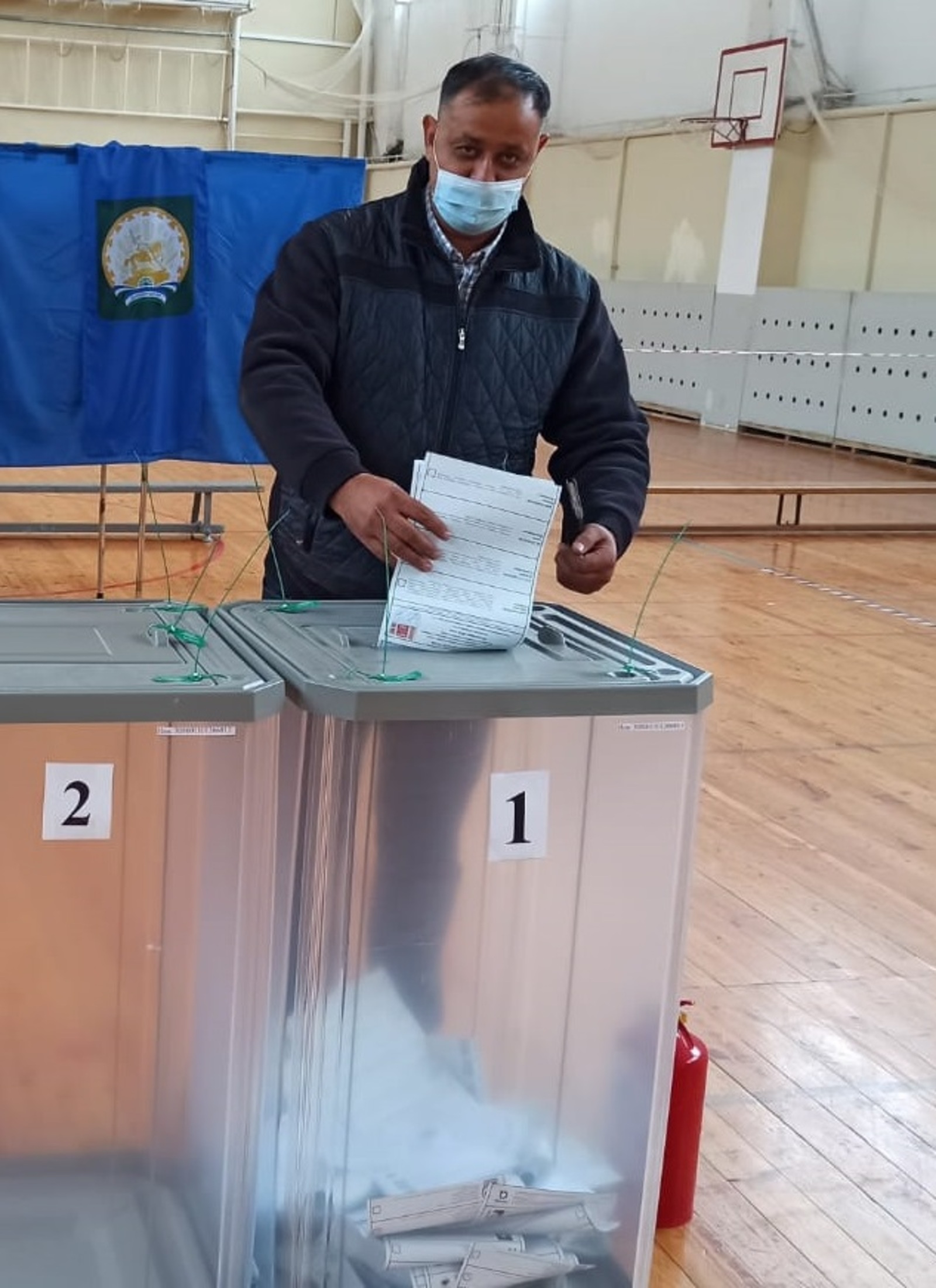 В Уфимском районе Башкирии голосуют за будущее детей