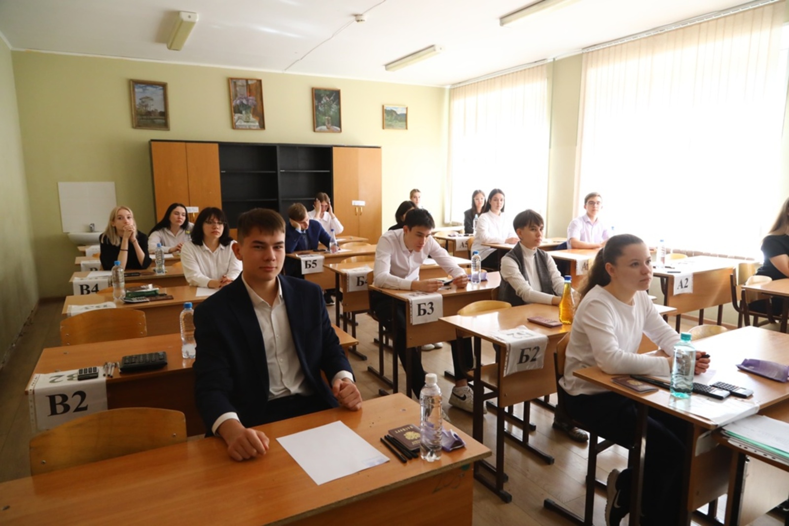 Глава Башкирии пожелал удачи школьникам на ЕГЭ