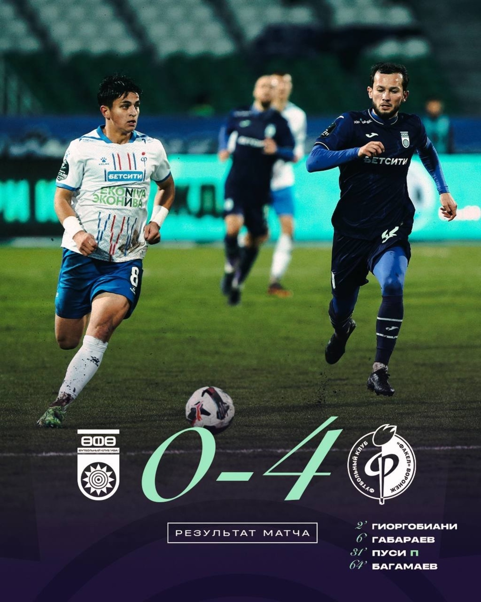 ФК «Уфа» потерпел сокрушительное поражение от лидера Первой лиги