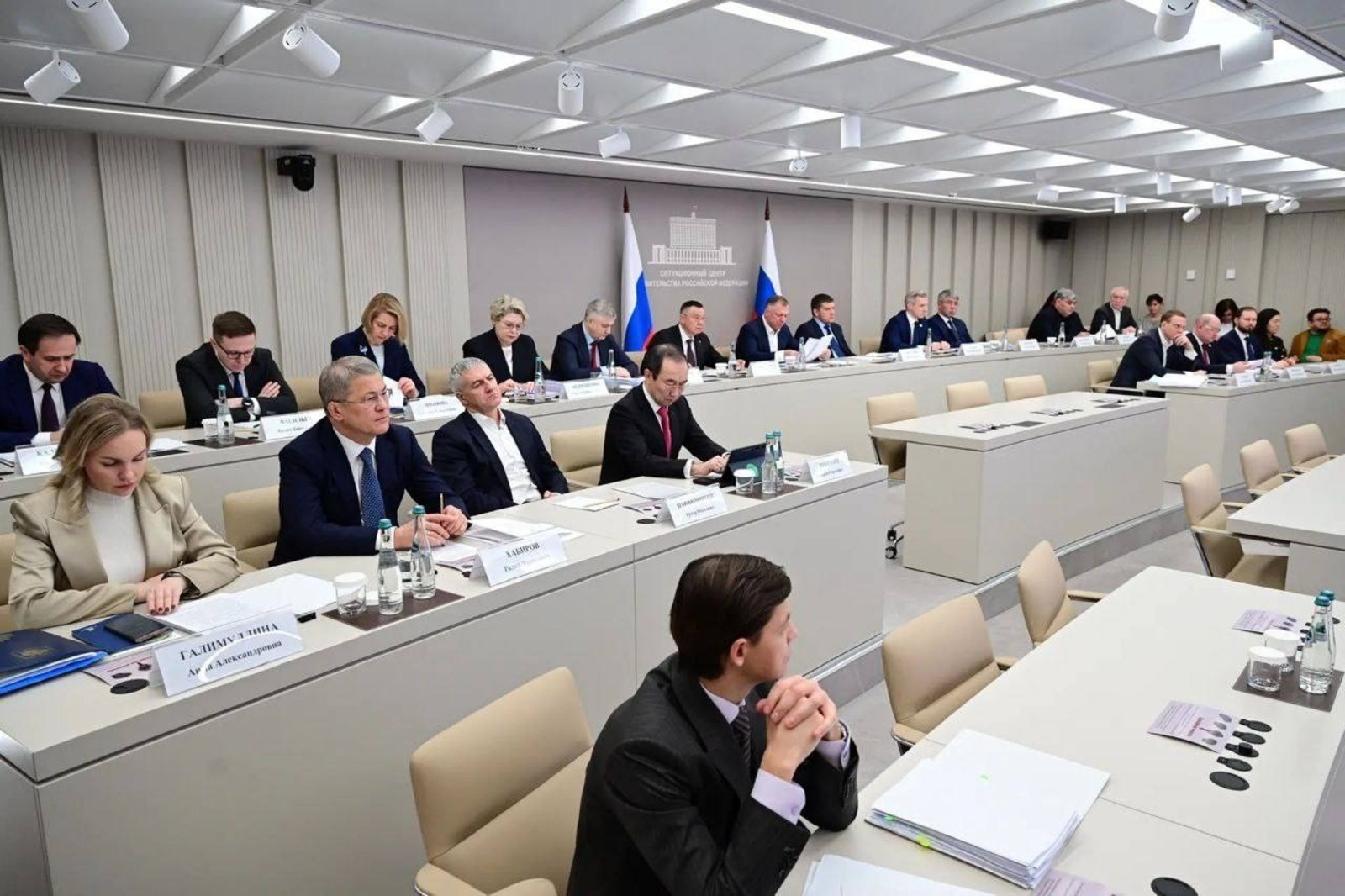 Глава Башкирии доложил в Москве о реализации нацпроектов