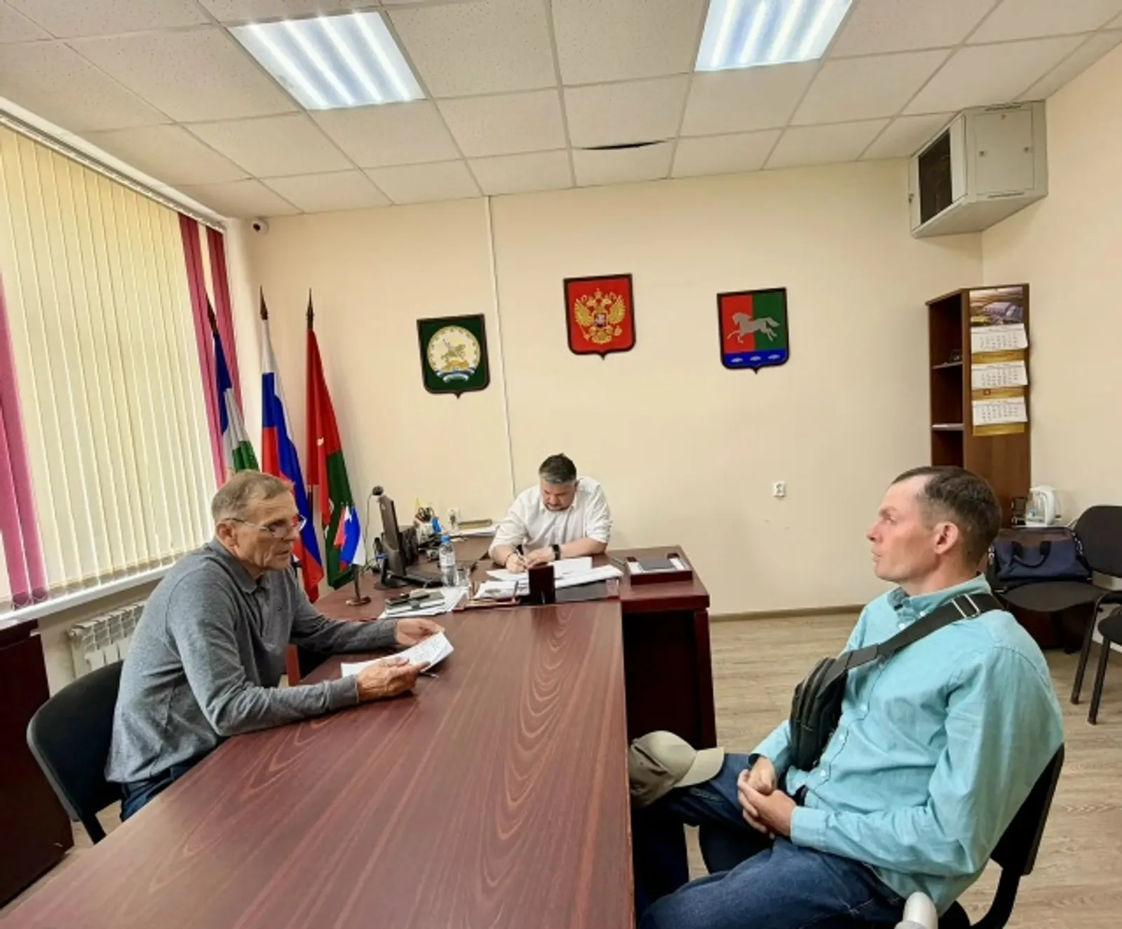 Глава администрации Уфимского района провёл выездной приём в Чесноковке