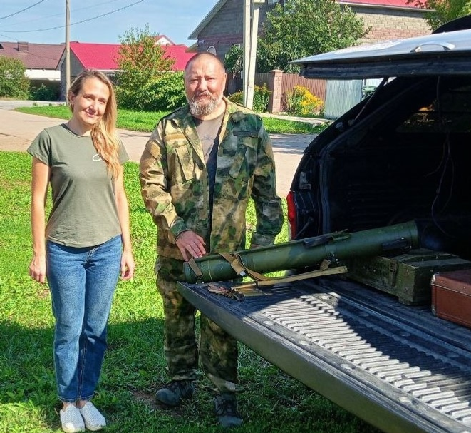 В школе Уфимского районе открыли экспозицию о спецоперации