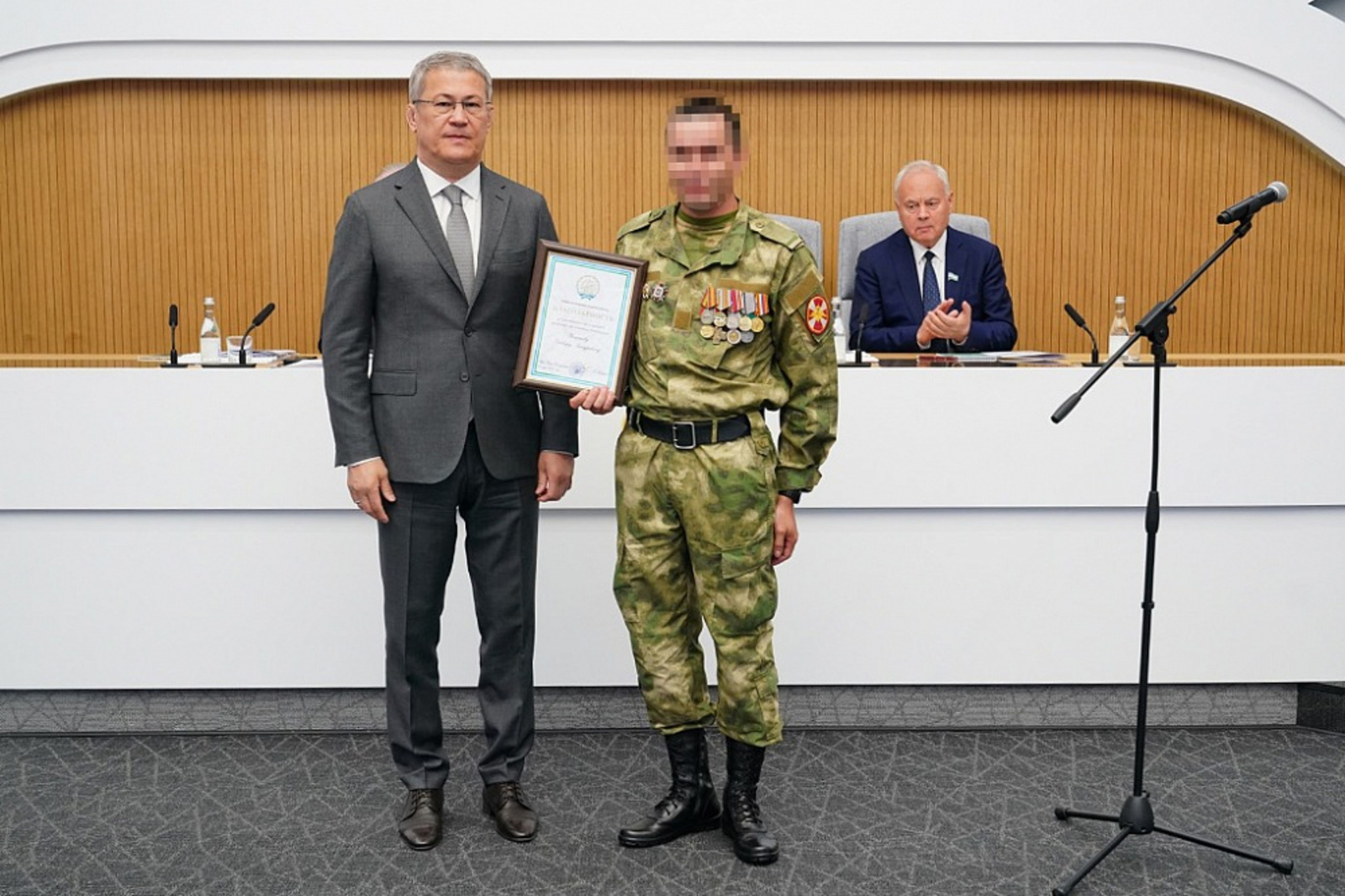 Участников СВО из Башкирии наградили медалями генерала Шаймуратова