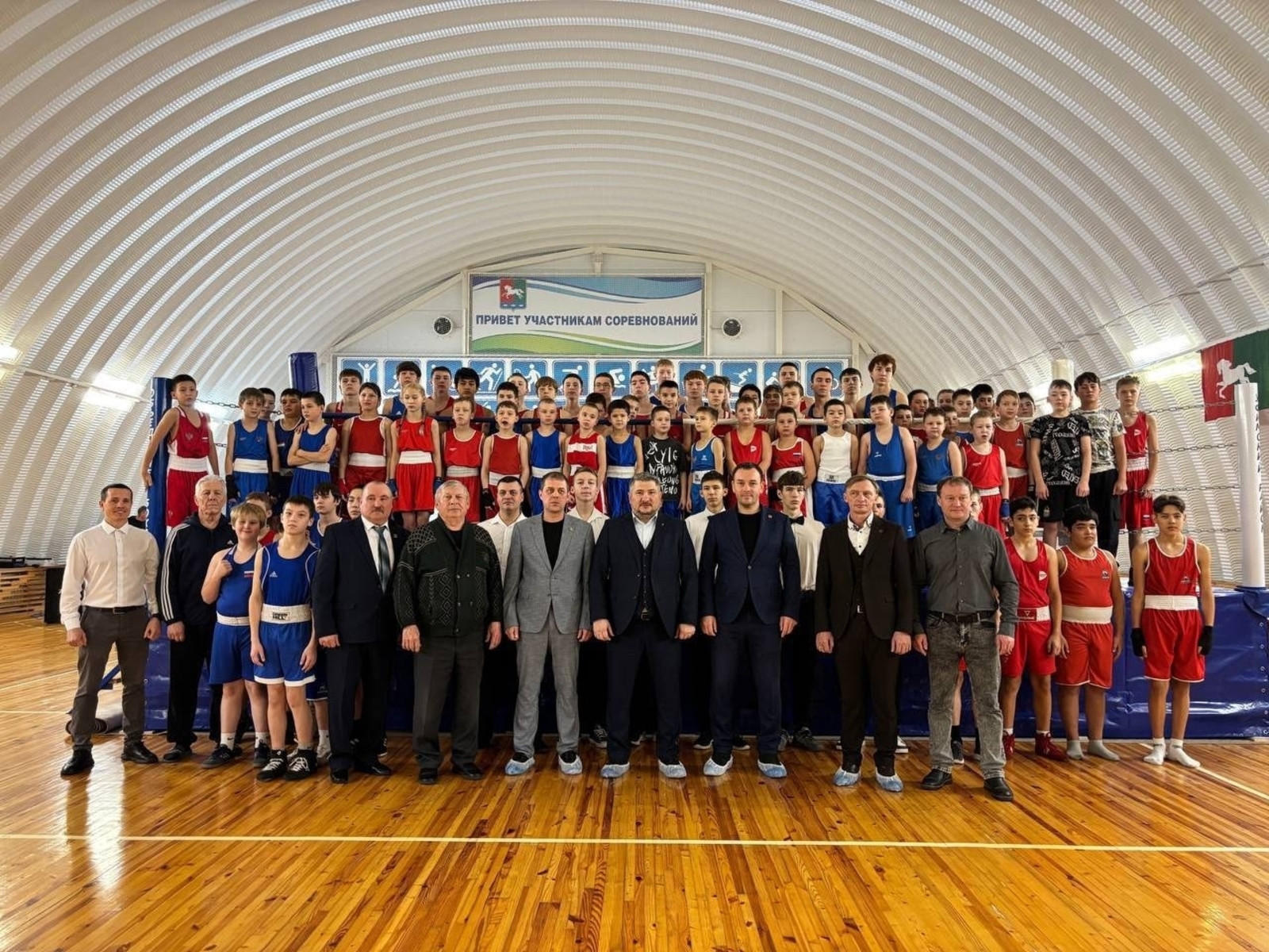 В Уфимском районе прошёл новогодний турнир по боксу