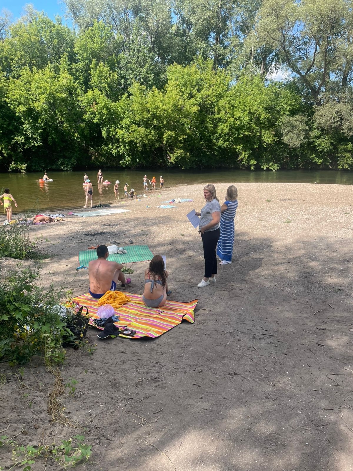 В Уфимском районе усилен контроль за безопасностью на водоемах