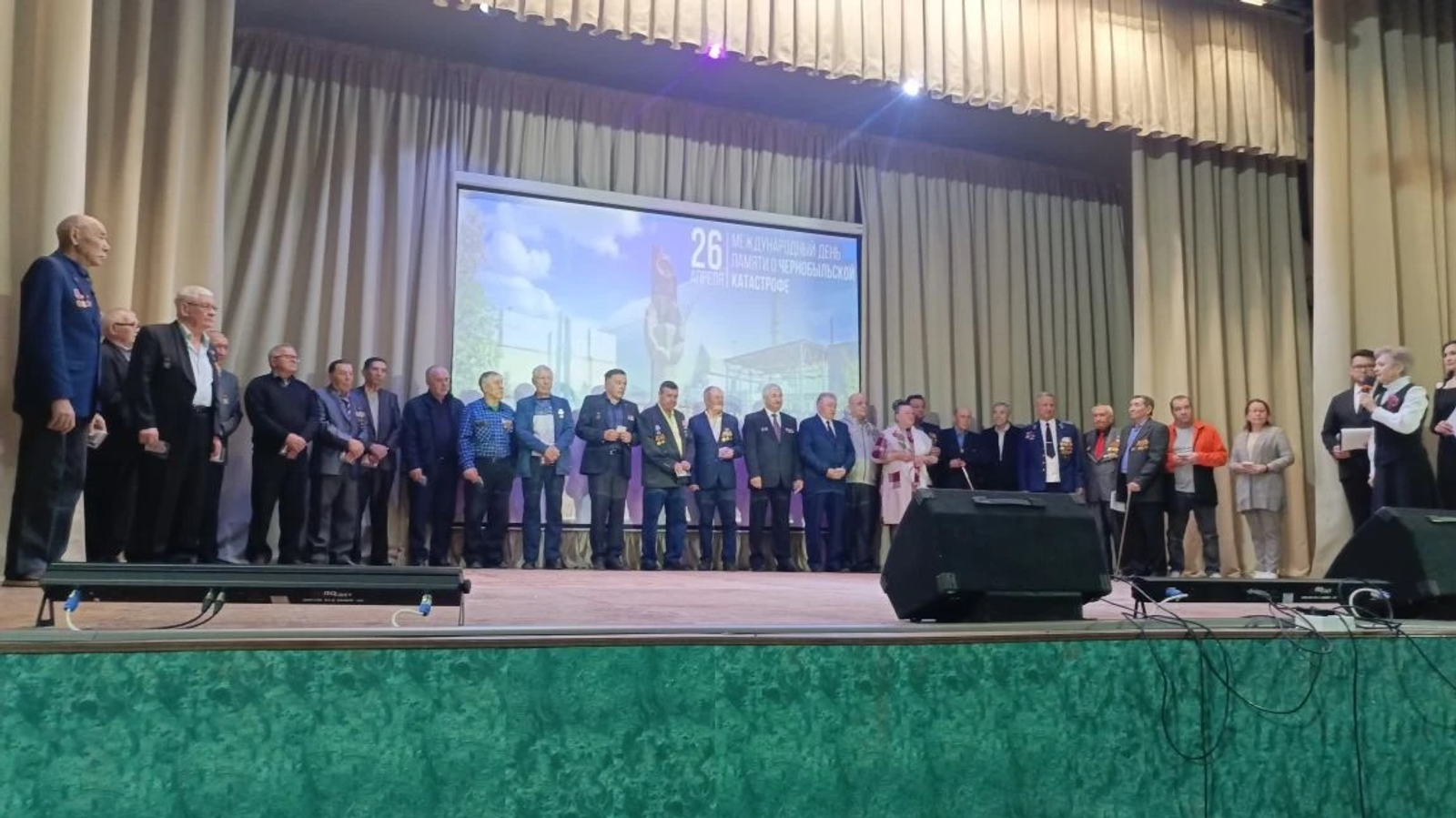 В Уфимском районе почтили память ликвидаторов Чернобыльской аварии