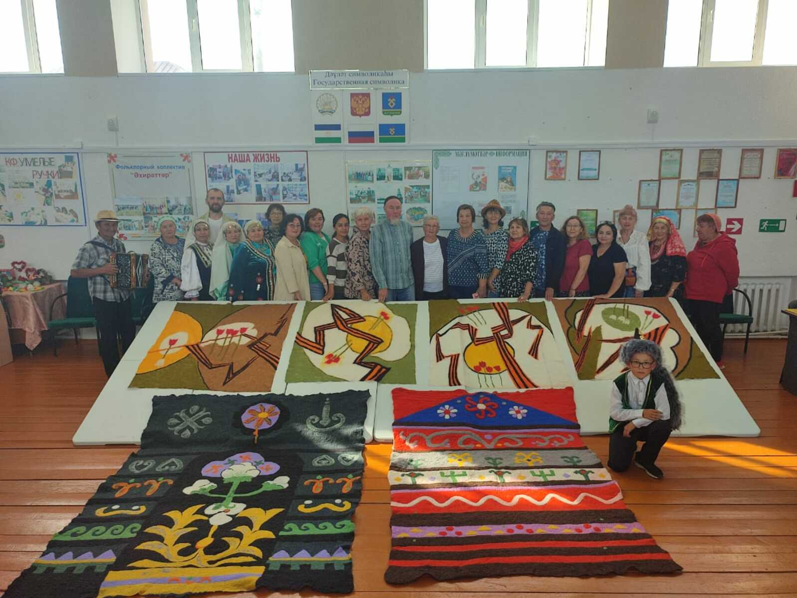 Республиканский семинар-практикум по войлоку завершился в Иглинском районе