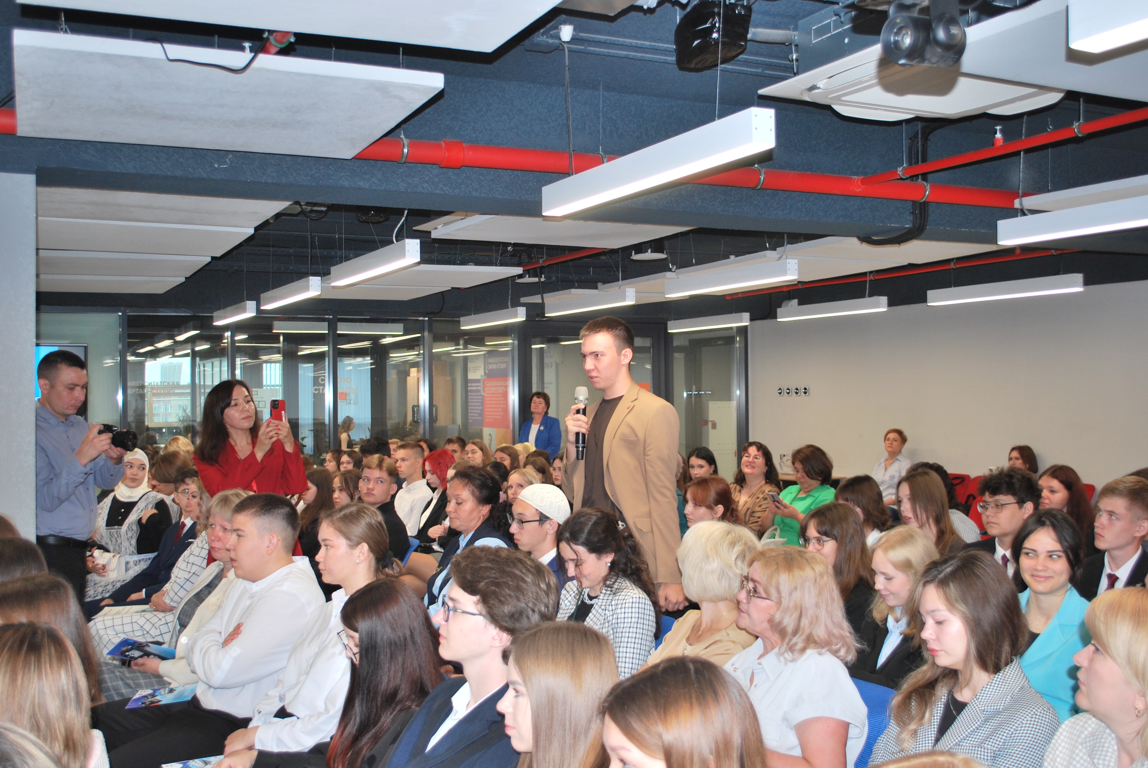 Медалисты из Уфимского района побывали в Межвузовском студенческом кампусе