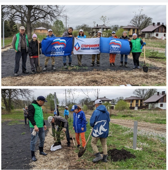 В Уфимском районе отметили праздник труда и весны субботником